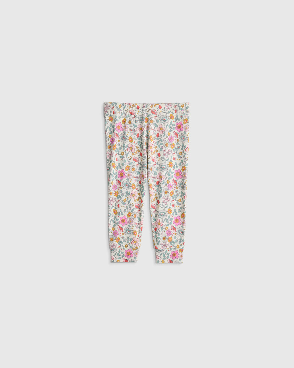Bamboo Long Sleeve and Pant Pajama Set - 12-18M / Wildflower Dreams