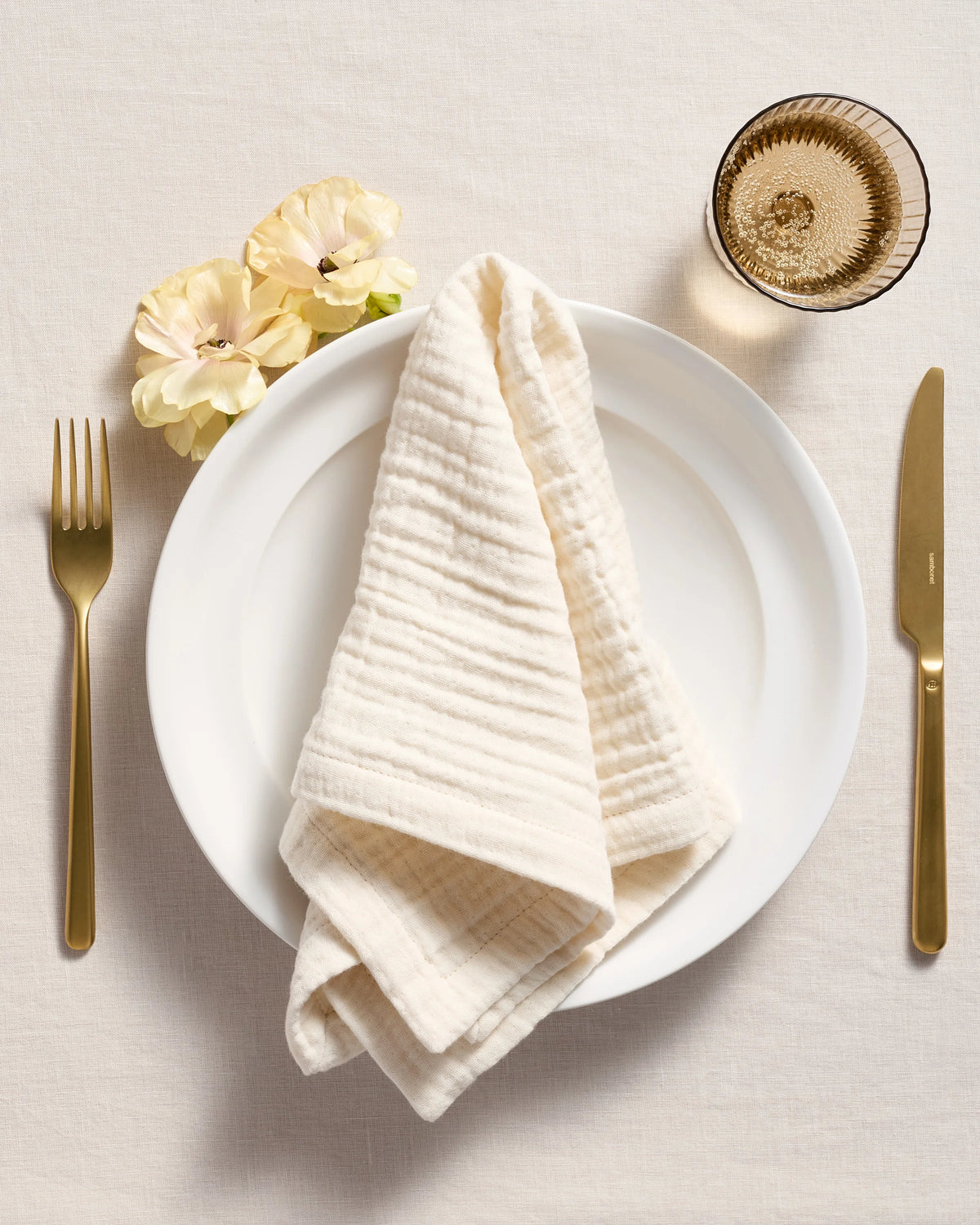 Organic Cotton Gauze Napkins - One Size / Chocolate