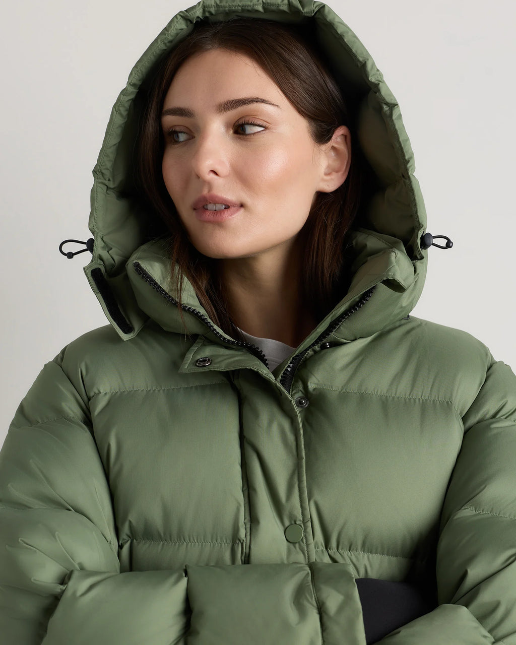 Responsible Down Puffer Jacket - XS / Sea Spray Green