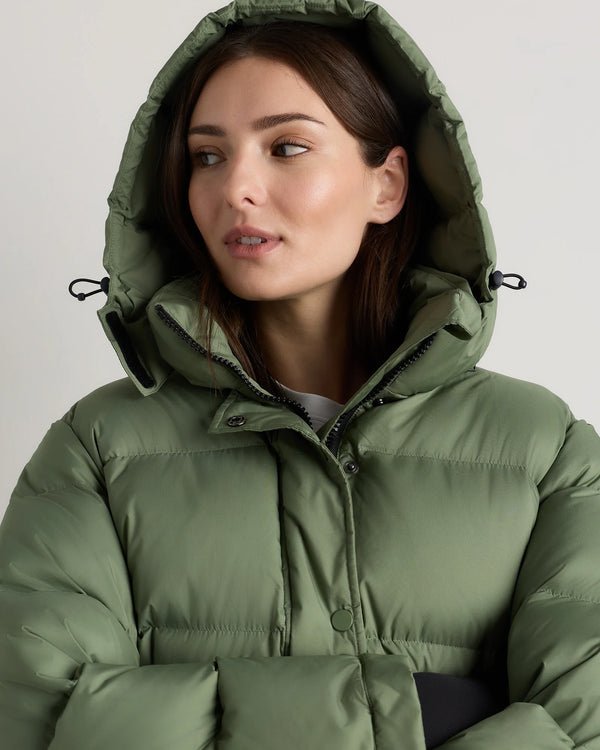 Responsible Down Puffer Jacket - XS / Sea Spray Green