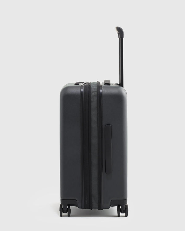 Expandable Carry-On & Large Check-In Suitcase Set - One Size / Dark Green