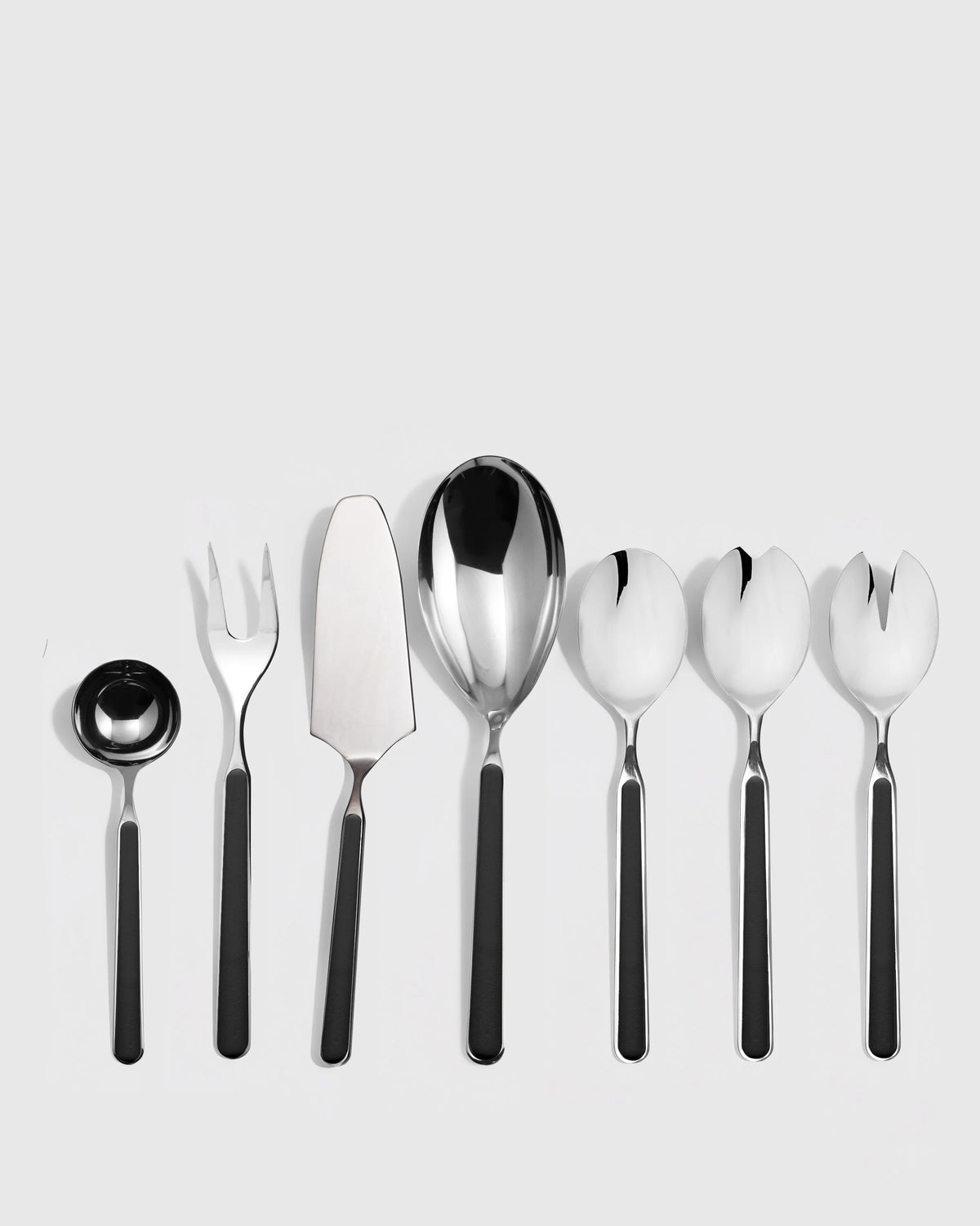 Fantasia 7-Pc Serving Utensil Set by Mepra - One Size / Porcelain