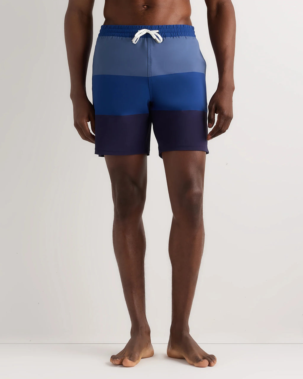 Italian Swim Trunks - 7" - XS / Navy Diamond Geo