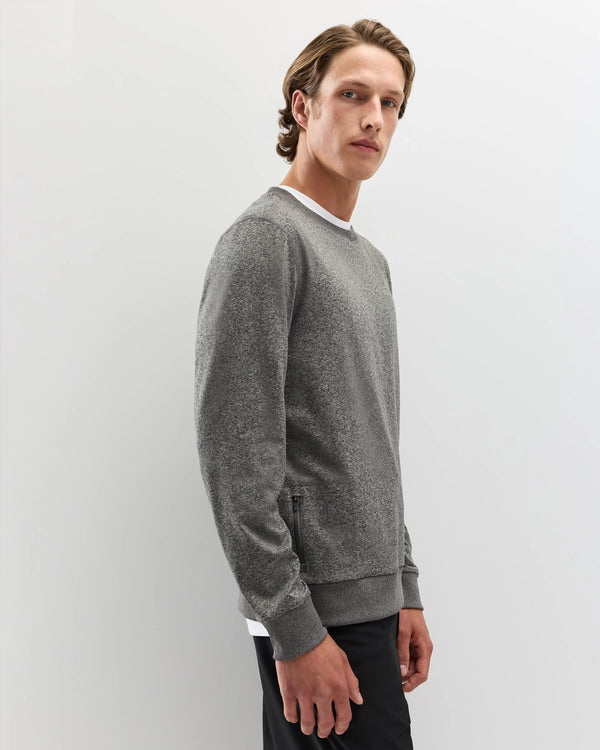 Flowknit Performance Crew Sweatshirt - S / Solid Chalk