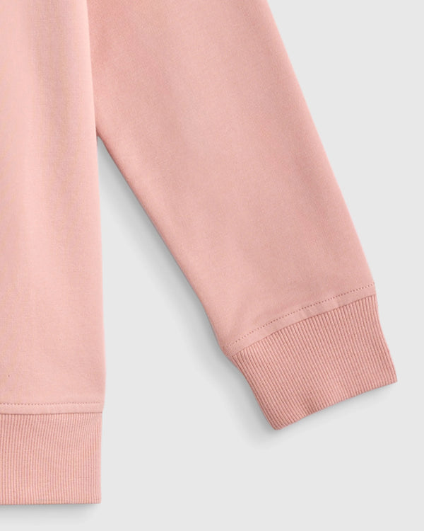 Organic Cotton French Terry Crew Neck Sweatshirt - 6 / Heart Graphic