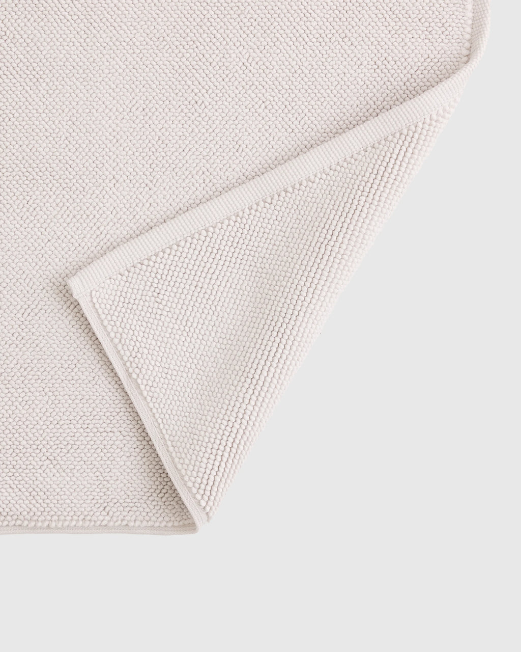 Turkish Cotton Bath Mat Bundle - One Size / White