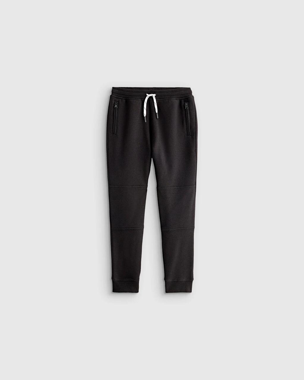 Organic Cotton French Terry Reinforced Knee Slim Jogger - 2T / Navy