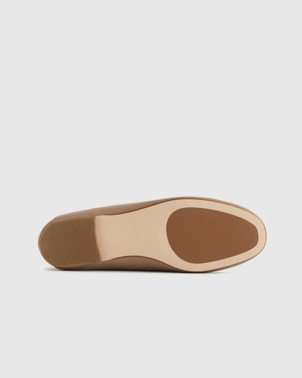 Italian Leather Horsebit Loafer - 5 / Coffee Bean