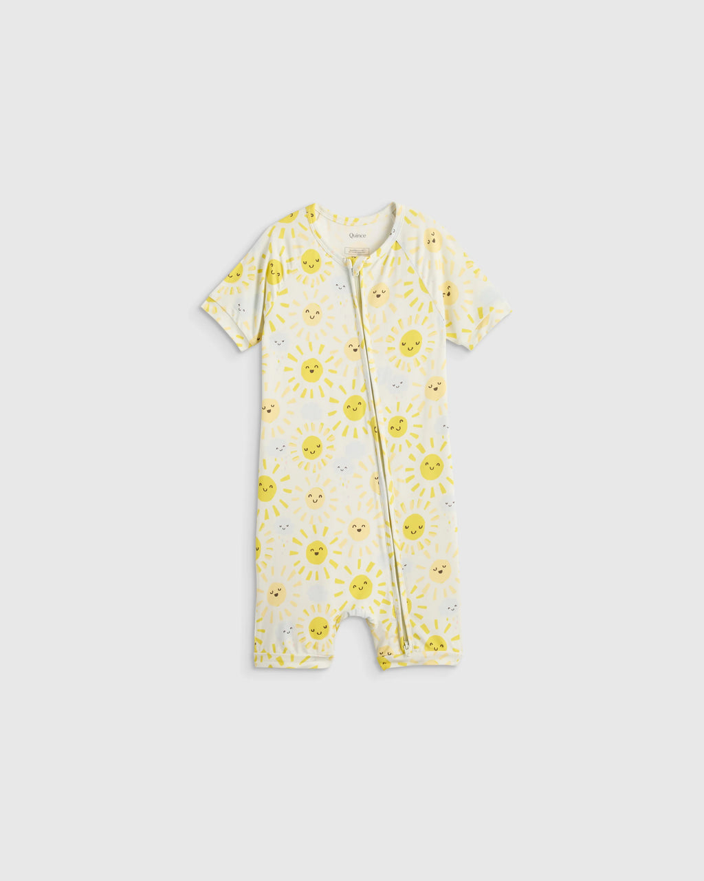 Bamboo Shortie Onesie Pajama - 2T / Sunshine