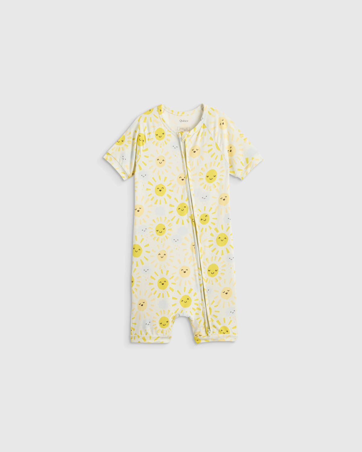 Bamboo Shortie Onesie Pajama - 2T / Sunshine Main image