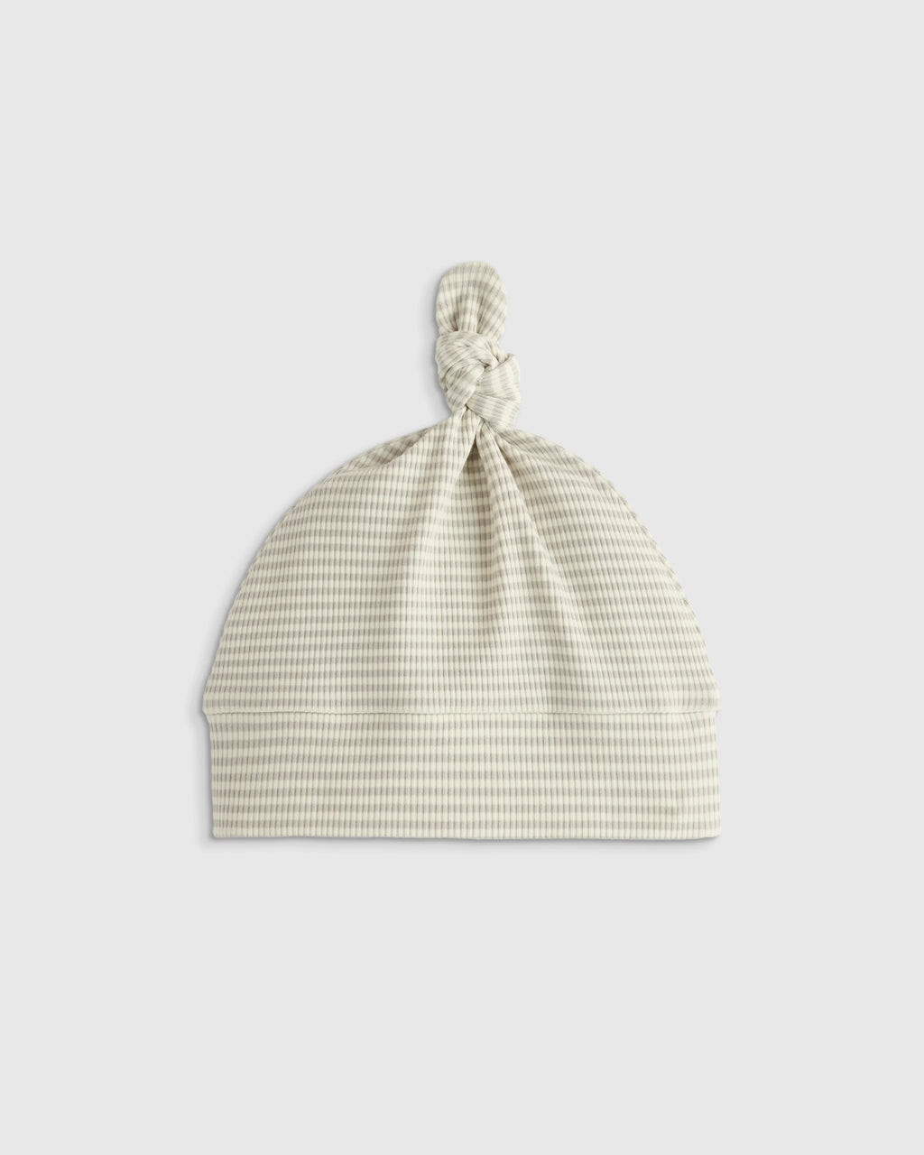 Softest Rib Hat (2-Pack) - 0-6M / Ivory/Grey Stripe