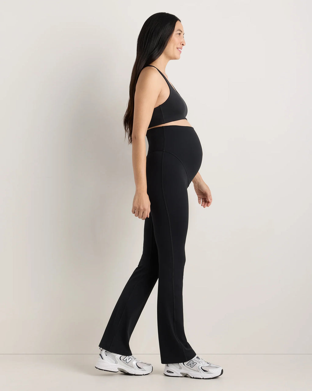 Ultra-Form Maternity Bootcut Pants - XS / Dark Coal