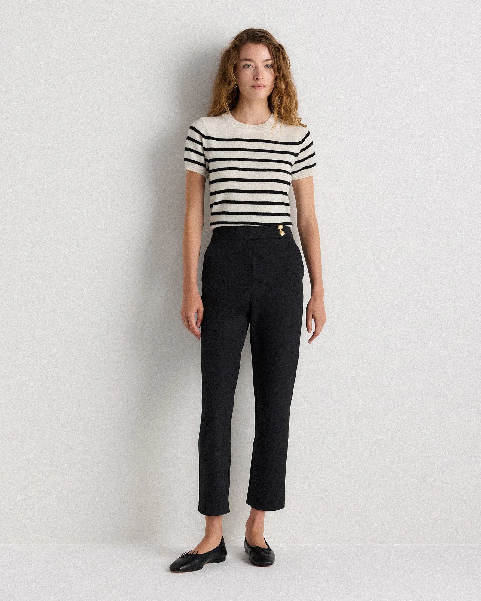 Scuba Slim Ankle Pants - 0 / True Black Secondary image