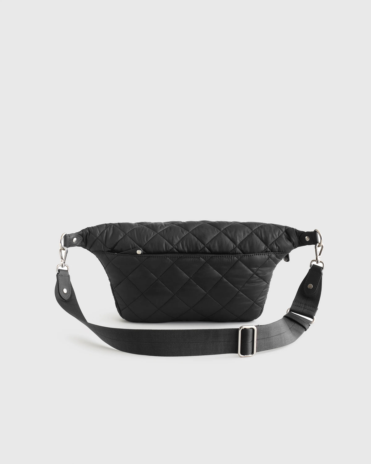 Transit Quilted Sling Bag - One Size / Black