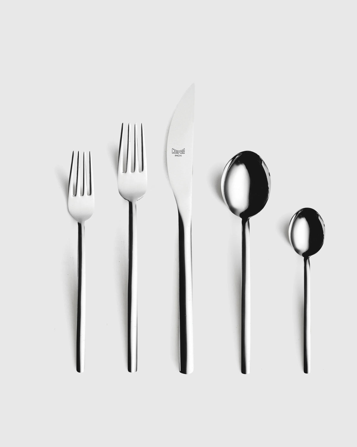 Due Flatware 20-Pc Set by Mepra - One Size / Polished Stainless Steel Main image