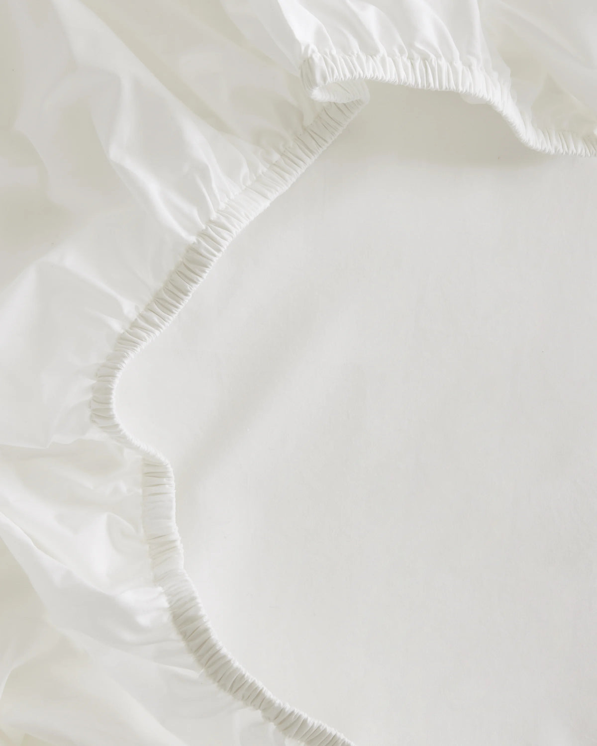 Organic Percale Gingham Crib Sheet 2-Pack - One Size / Blue Fog Main image