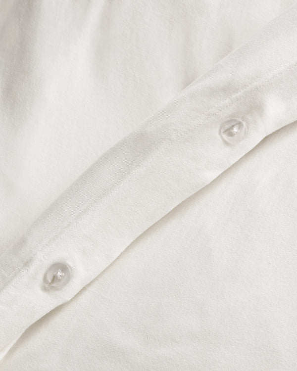 Organic Jersey Duvet Cover Set - Twin / Light Blue