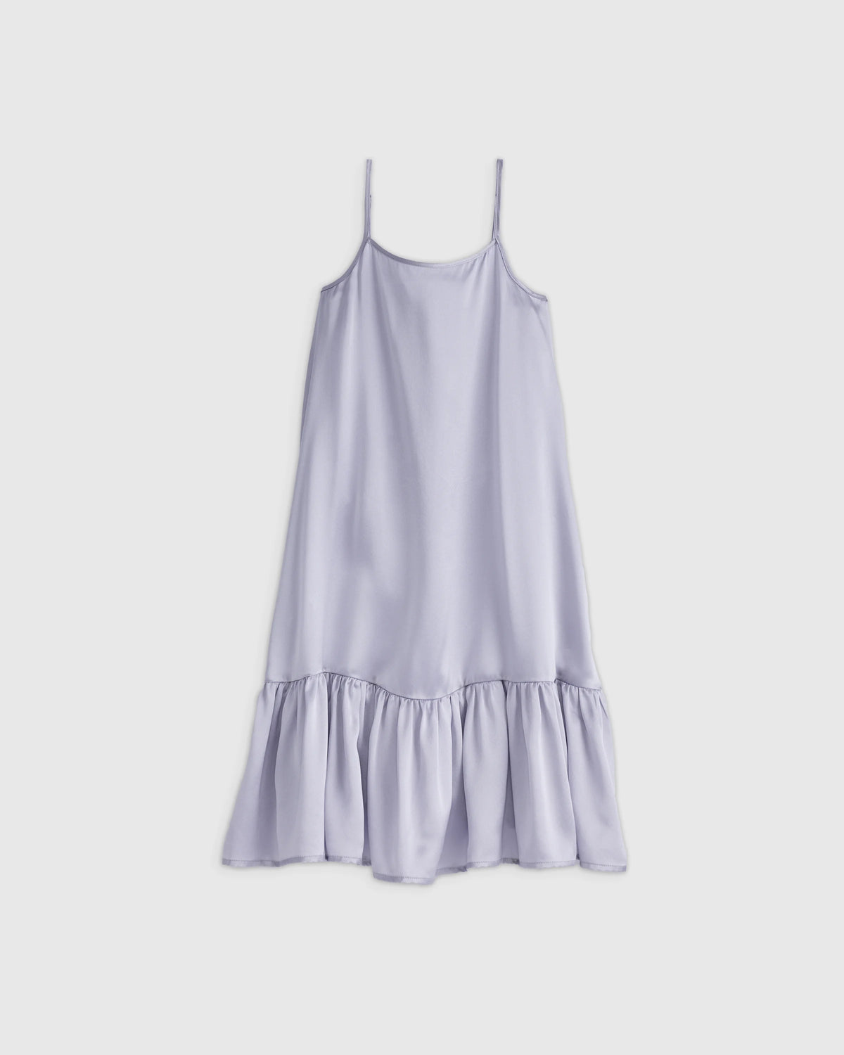 100% Washable Silk Dress - 2T / Grey Lilac Main image