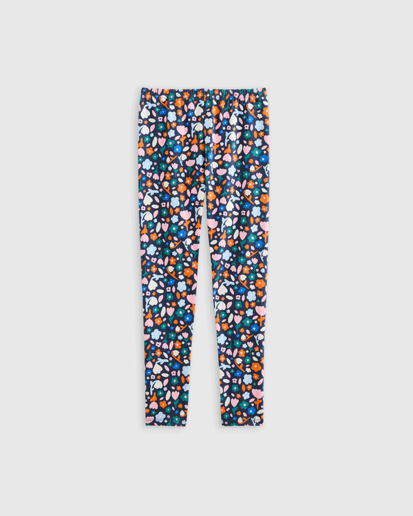 Organic Cotton Leggings - 2T / Red