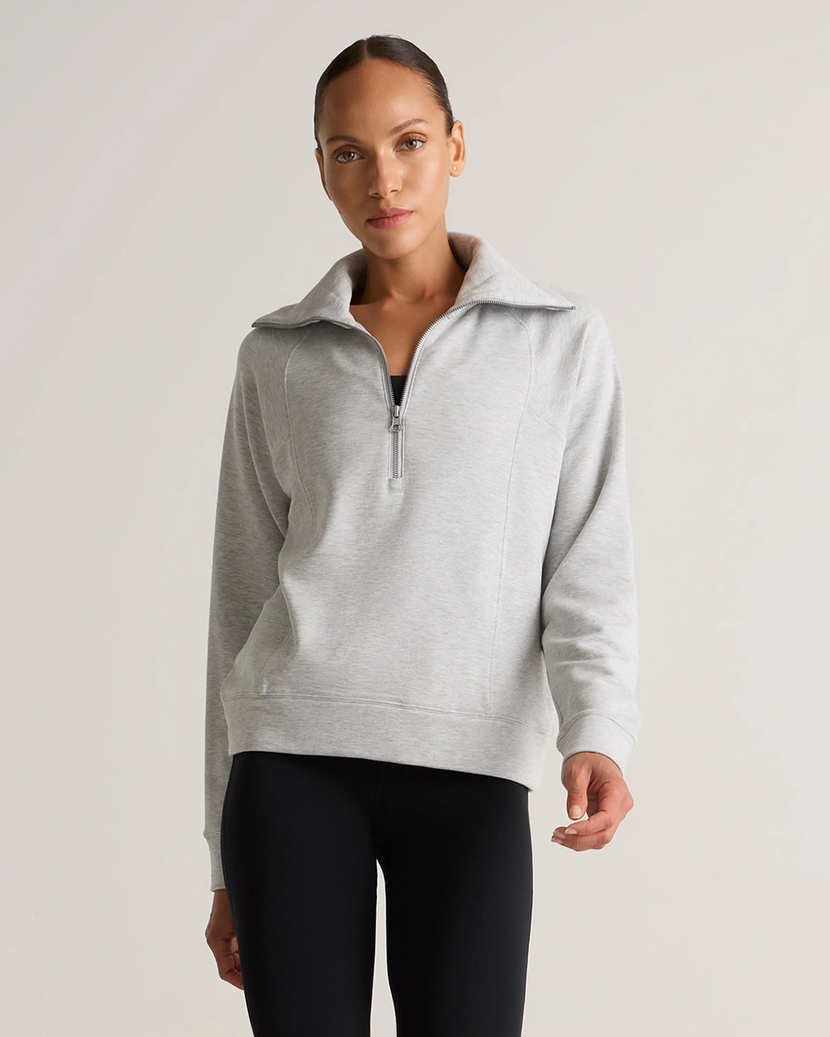 SuperSoft Fleece Half Zip - XS / Dried Fig
