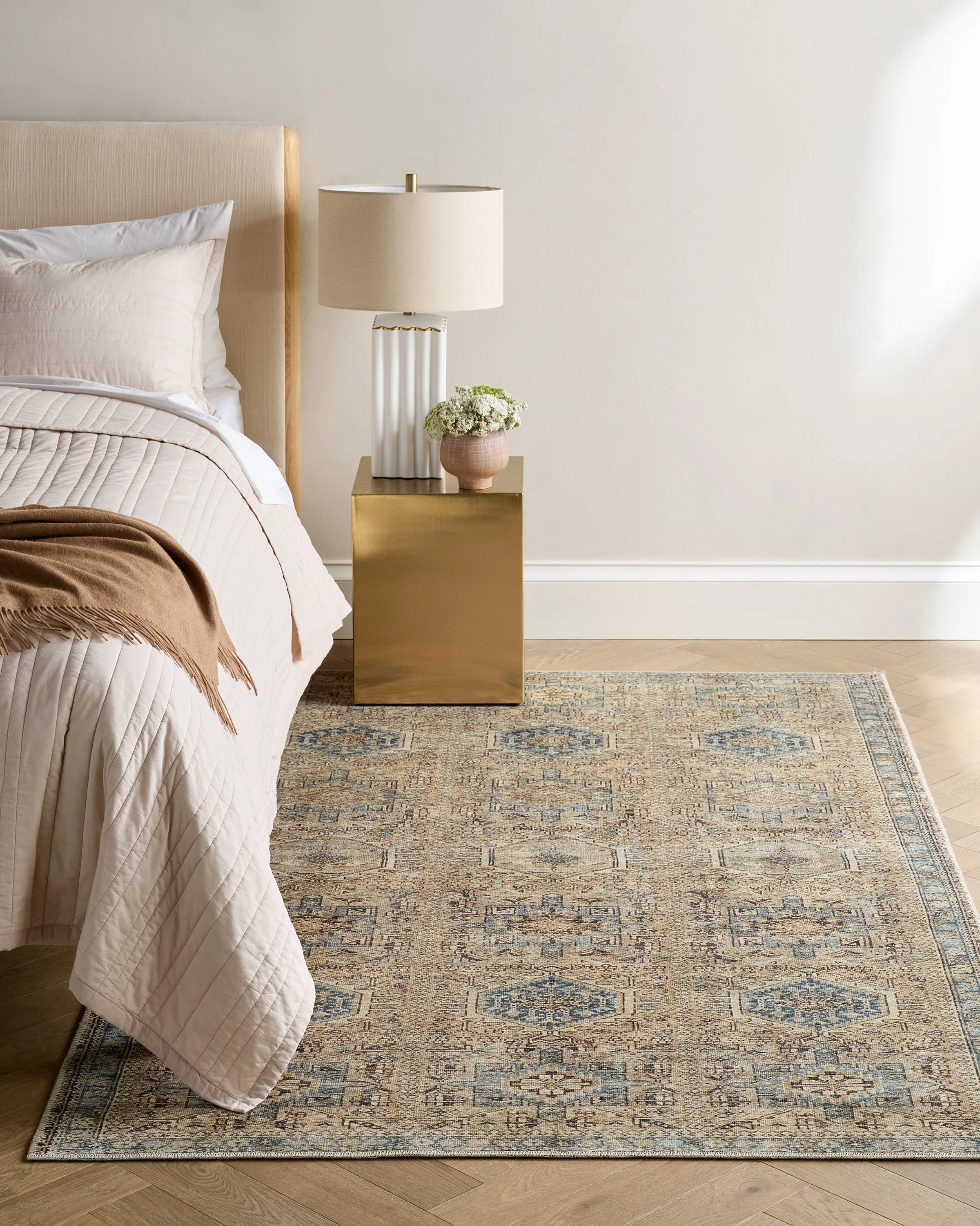 McKay Performance Rug - 3' x 5' / Blue Secondary image
