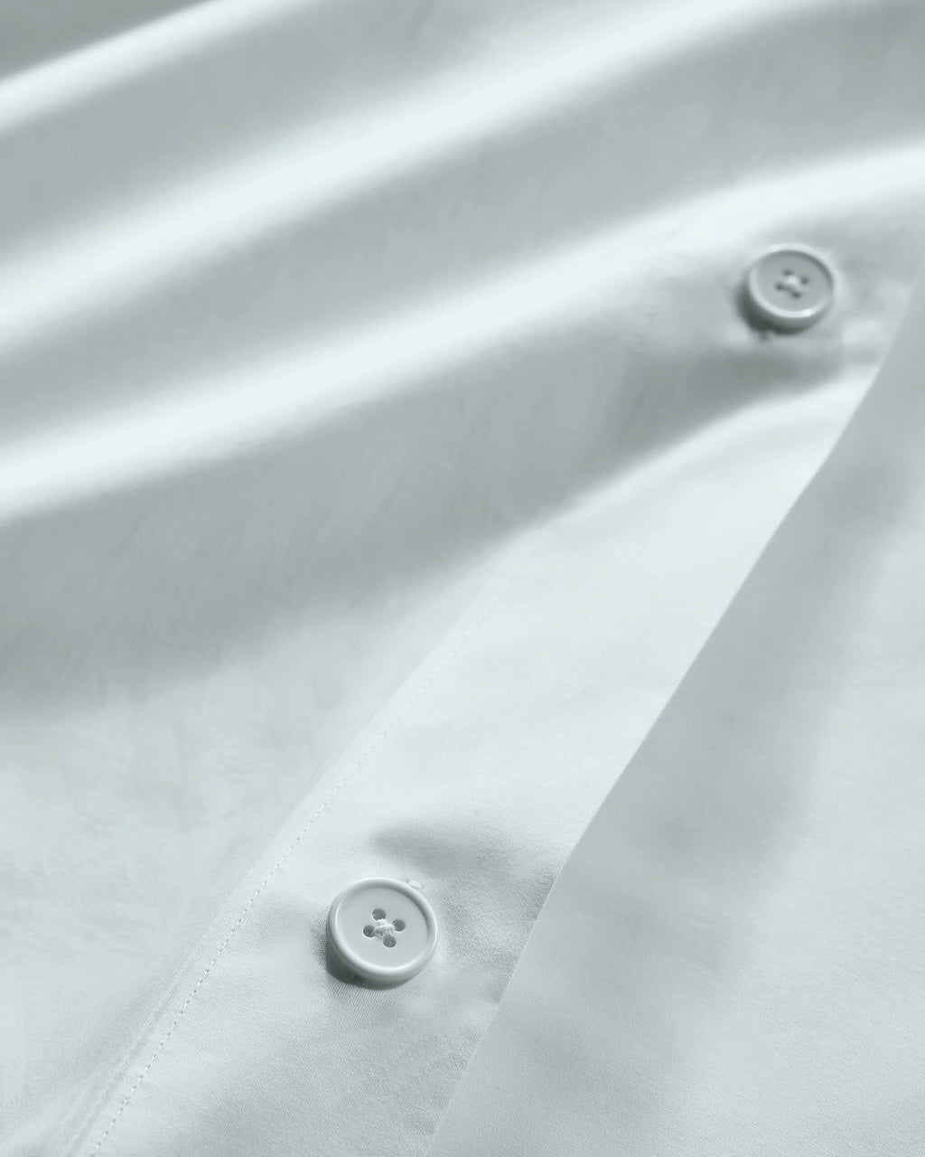 Organic Crisp Percale Duvet Cover Set - Twin / Espresso