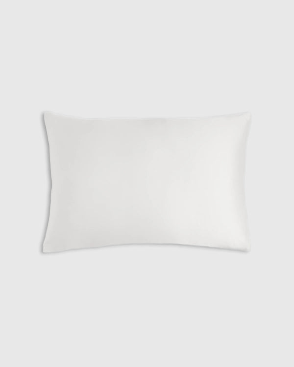 100% Mulberry Silk Pillowcase - Standard / White