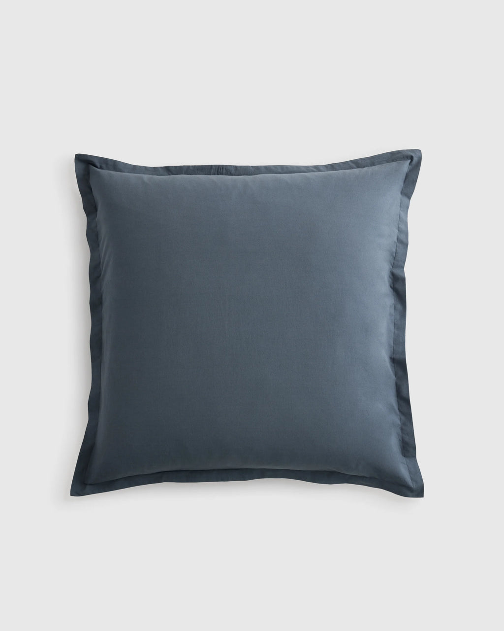 Organic Brushed Cotton Euro Sham - Euro / Dusty Olive