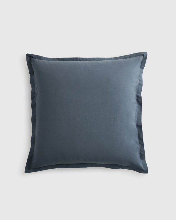 Organic Brushed Cotton Euro Sham - Euro / Dusty Olive