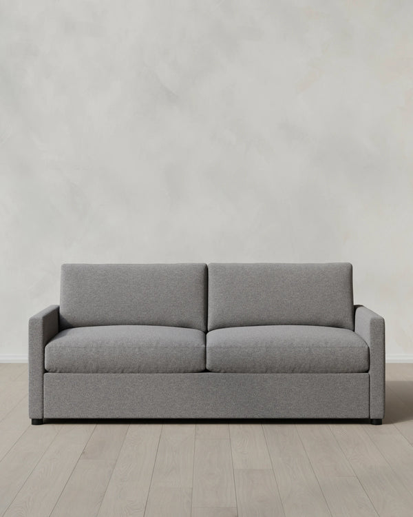 Brennan Sleeper Sofa in Performance Basketweave - Queen / Flax