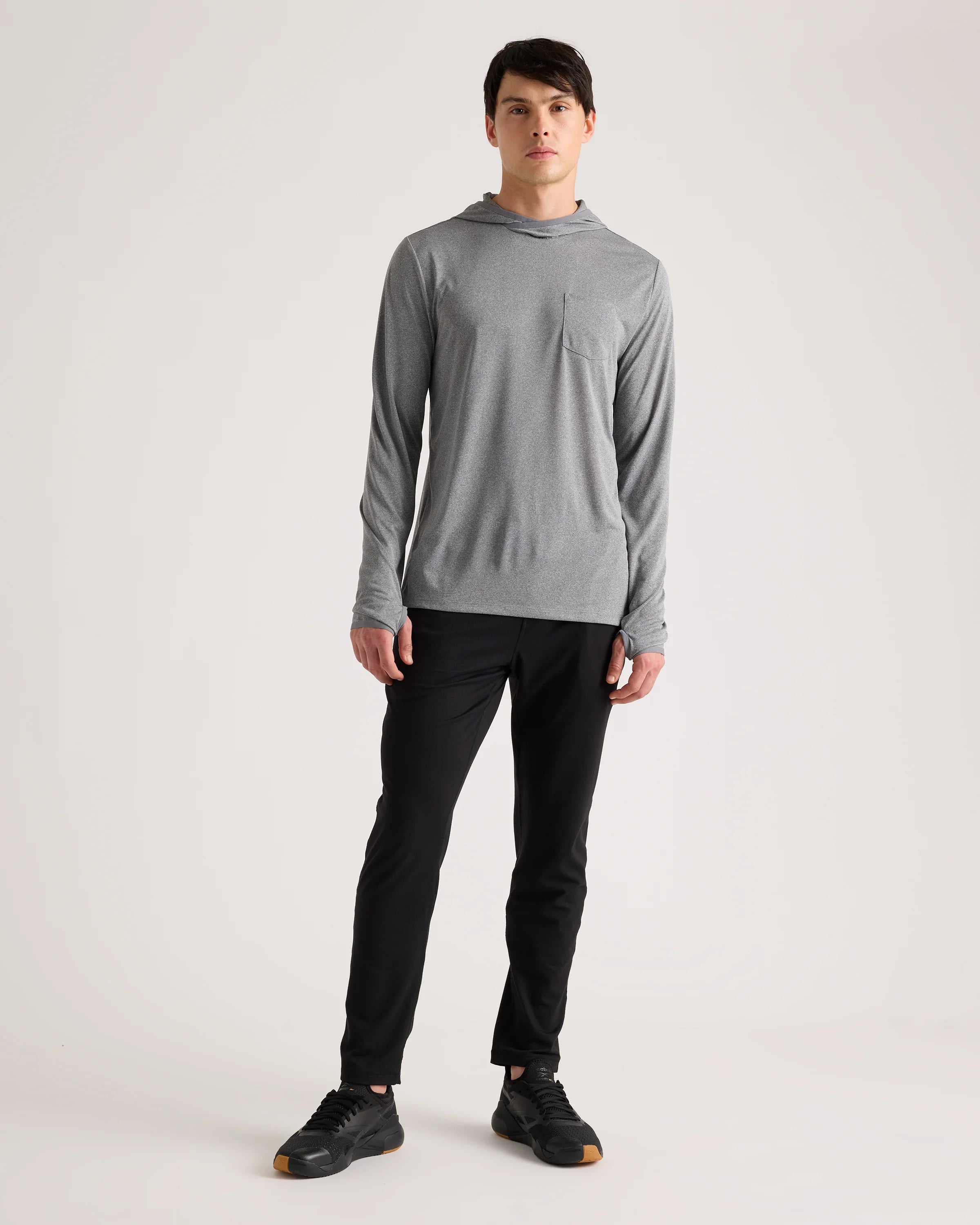 Ultra-Light Performance Hoodie - S / Dark Heather Grey Secondary image
