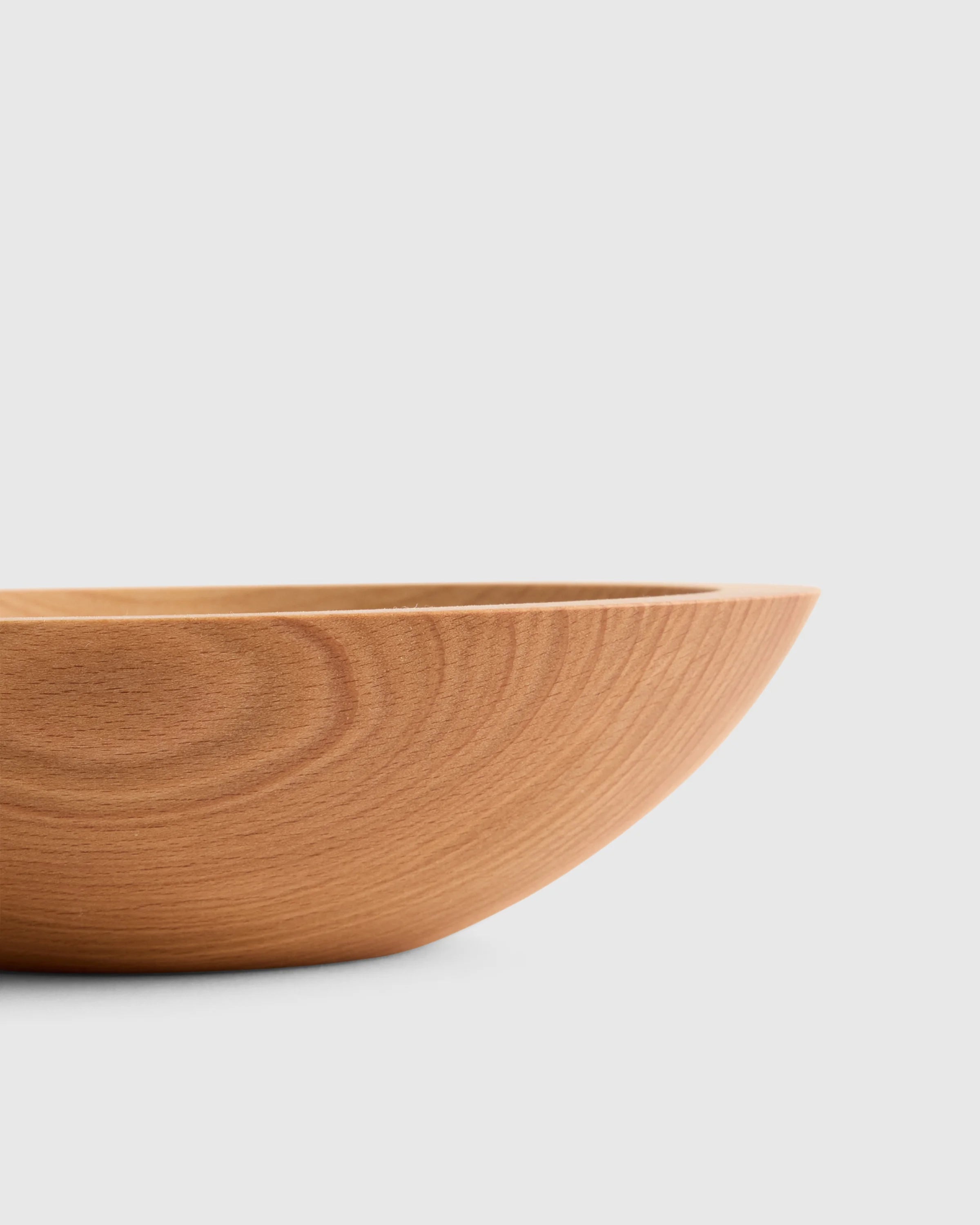 Handcrafted Wooden Bowls (Set of 4) - 7" / Beech Wood Secondary image