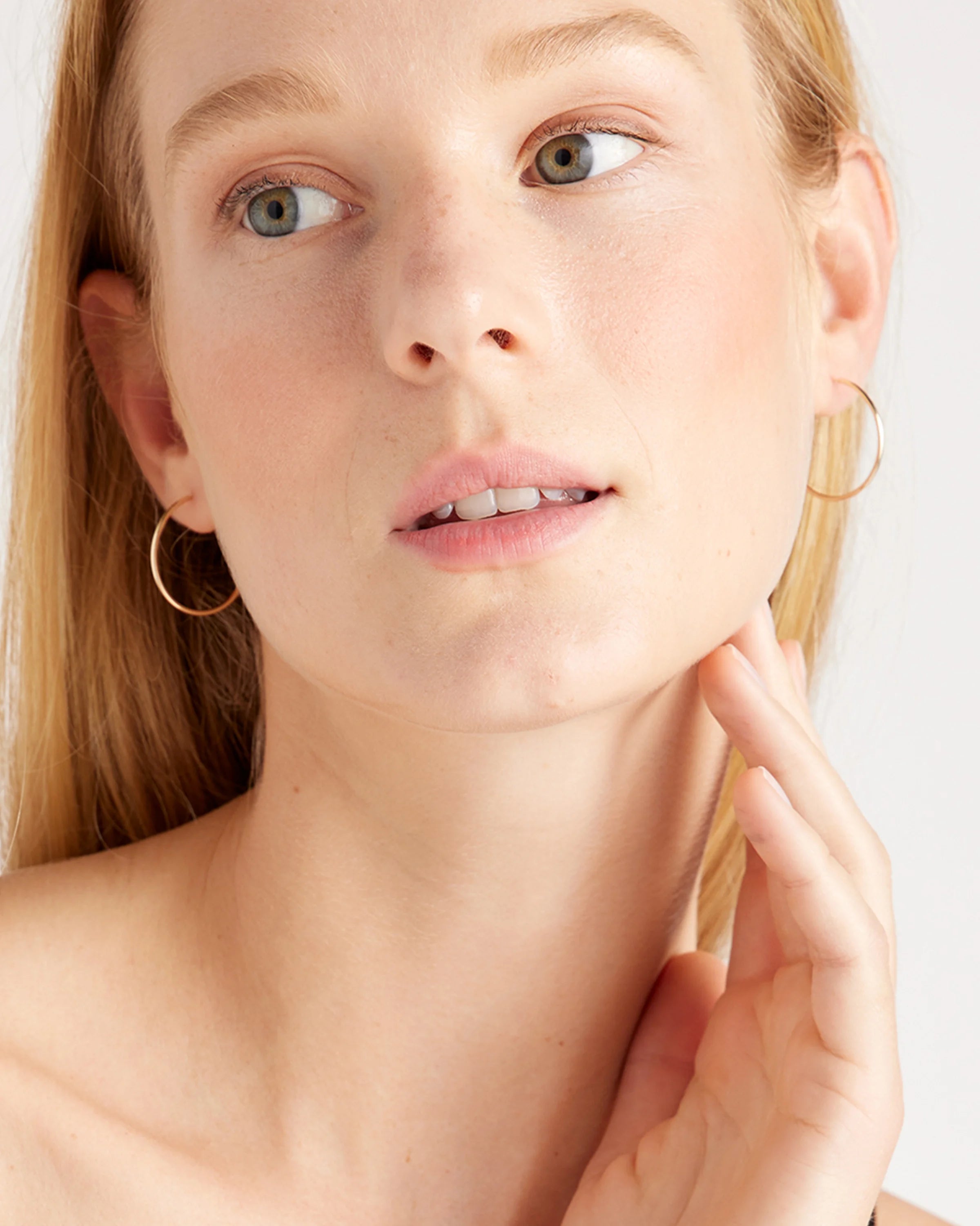 14K Gold Everyday Hoops - One Size / Yellow Gold Secondary image