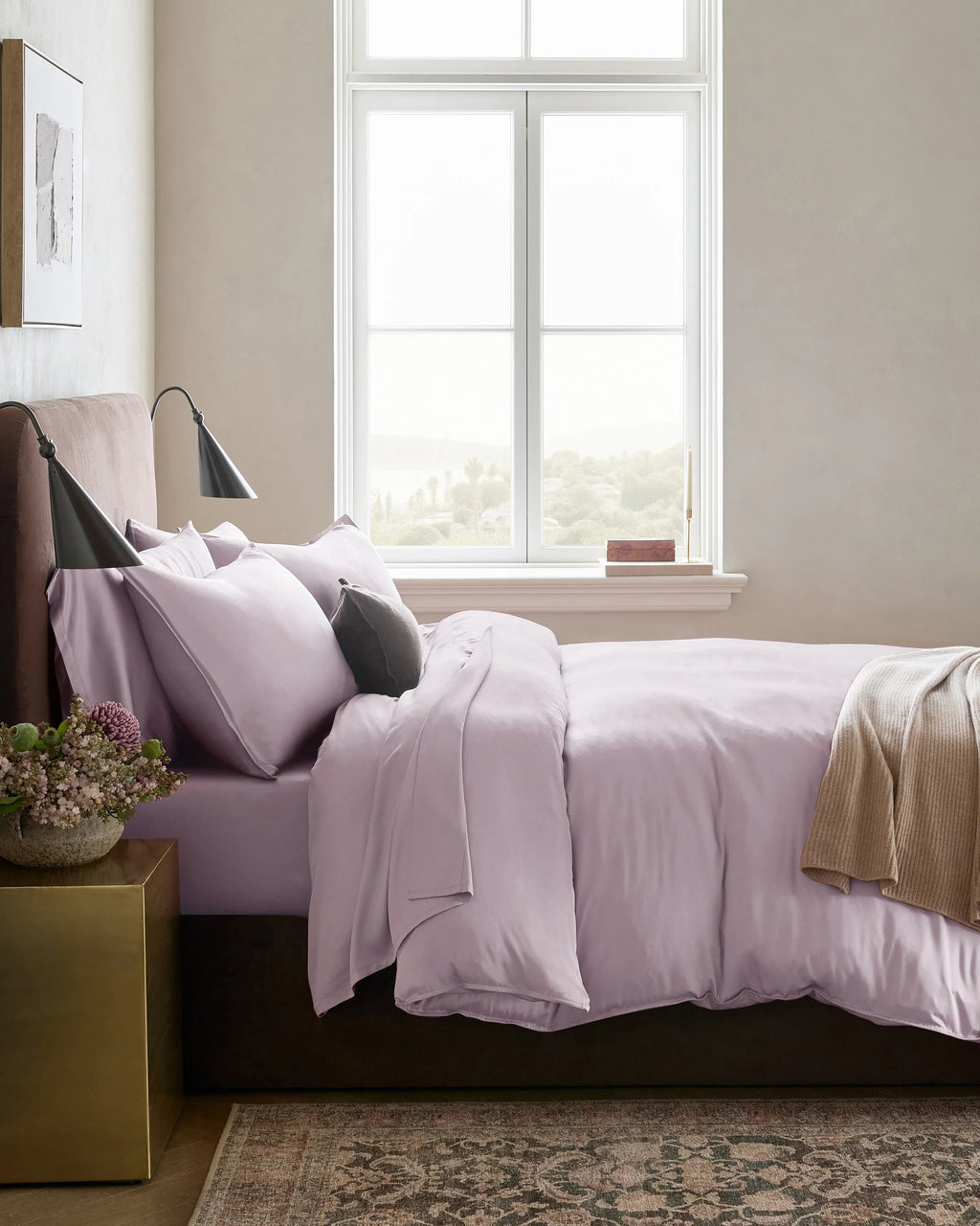 Bamboo Duvet Cover Set - Twin / Sand