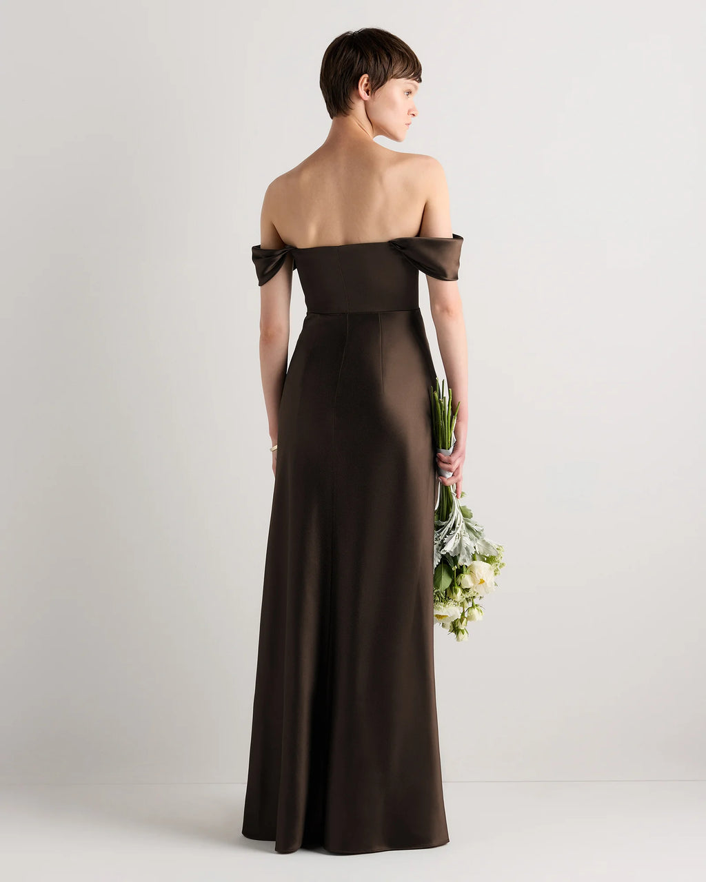 Aurora Stretch Satin Convertible Dress - 0 / Garden Sage Green