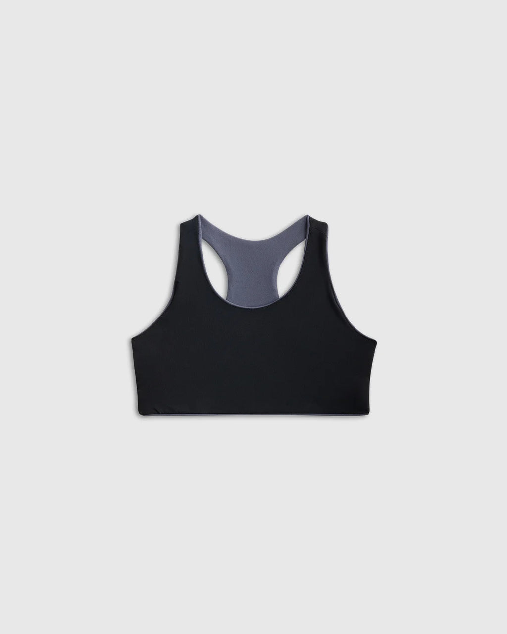 Girls Ultra-Form Reversible Racerback Bra 2-Pack - 6 / Black/Blue Fog