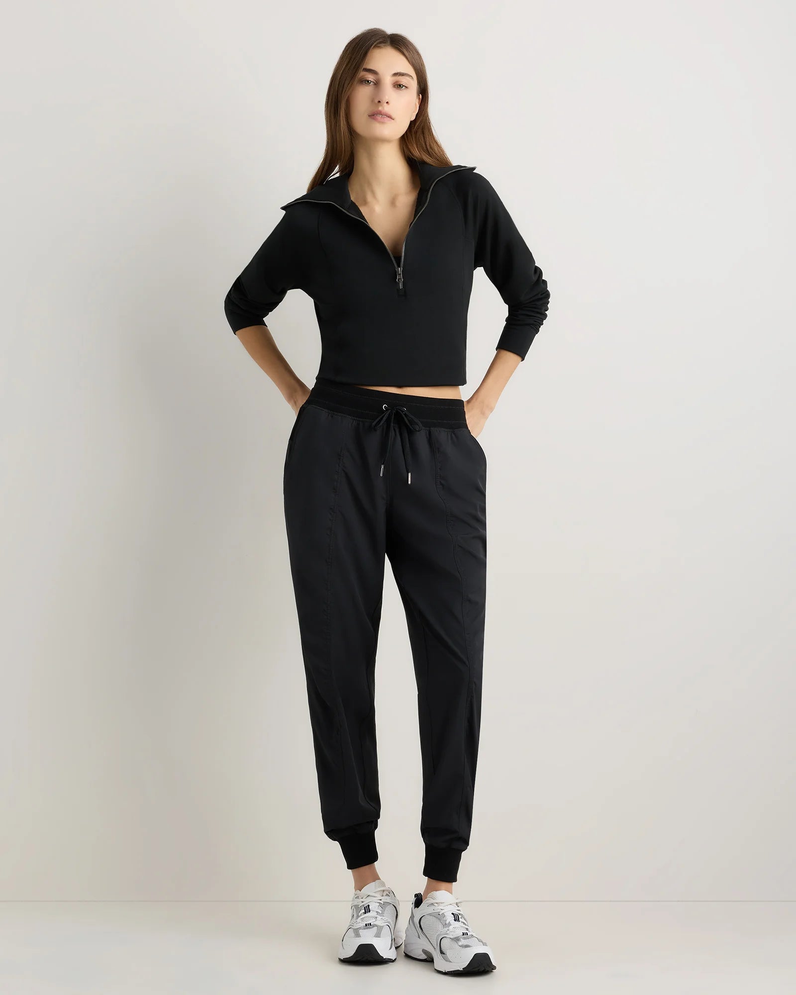 Performance Tech Mid-Rise Joggers - XS / Black Secondary image