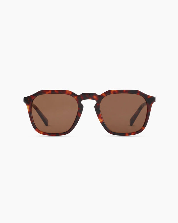 Jude Polarized Acetate Sunglasses - One Size / Black with Green lens