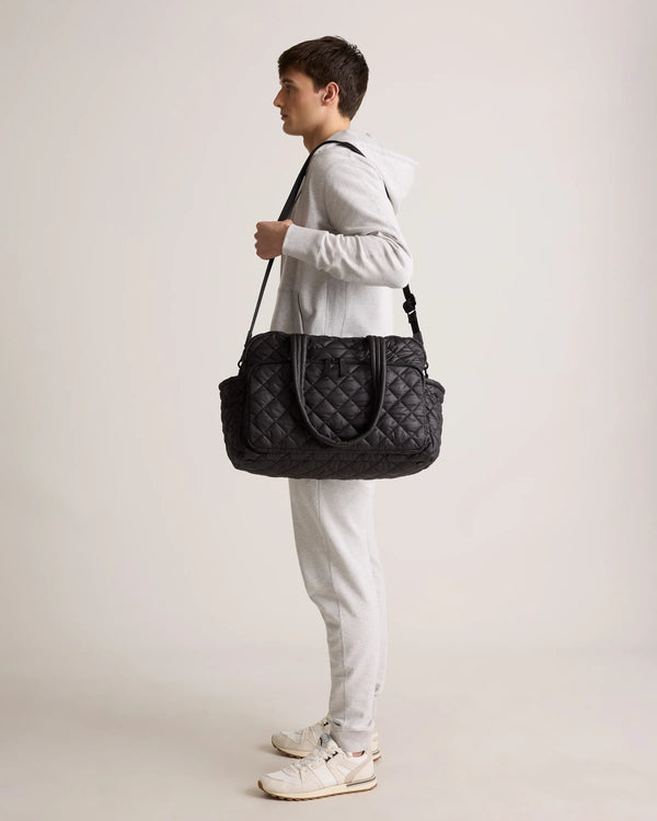 Transit Quilted Duffle Bag - One Size / Taupe Brown