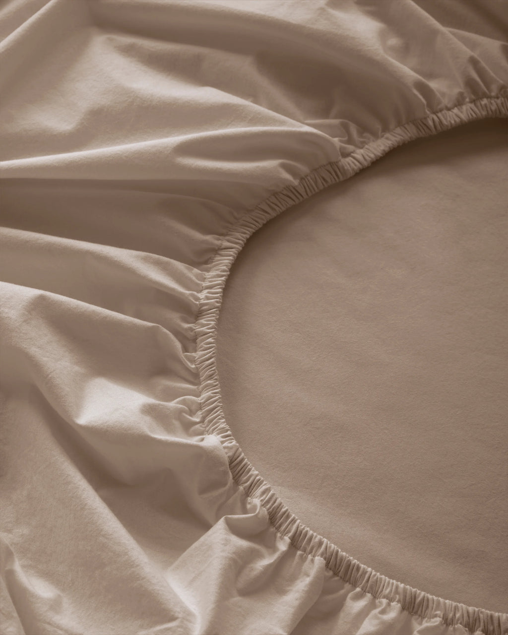 Organic Brushed Cotton Sheet Set - Twin / Toffee