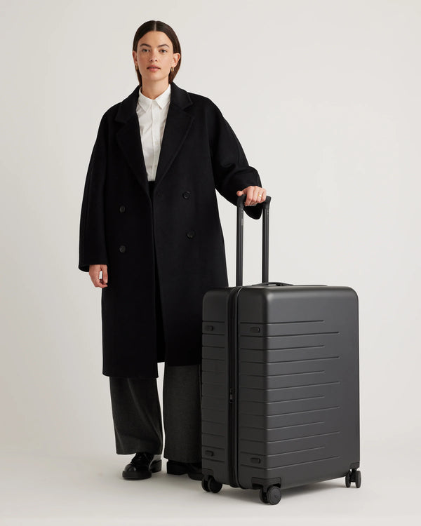 Expandable Carry-On & Large Check-In Suitcase Set - One Size / Dark Green