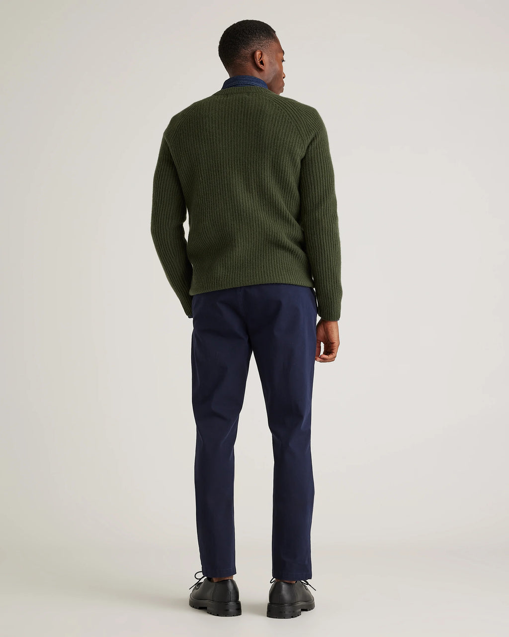 Organic Cotton Stretch Chinos - 30X30 / Dark Charcoal