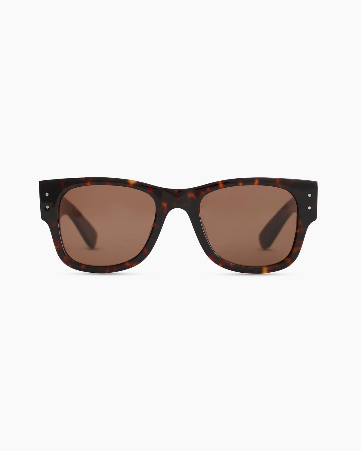 Henry Polarized Acetate Sunglasses - One Size / Tortoise with Brown lens Main image
