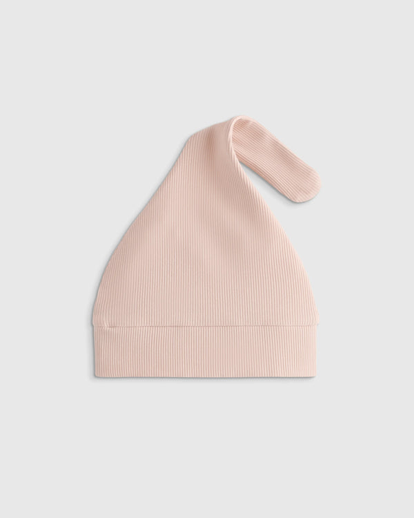 Softest Rib Hat (2-Pack) - 0-6M / Ivory/Grey Stripe
