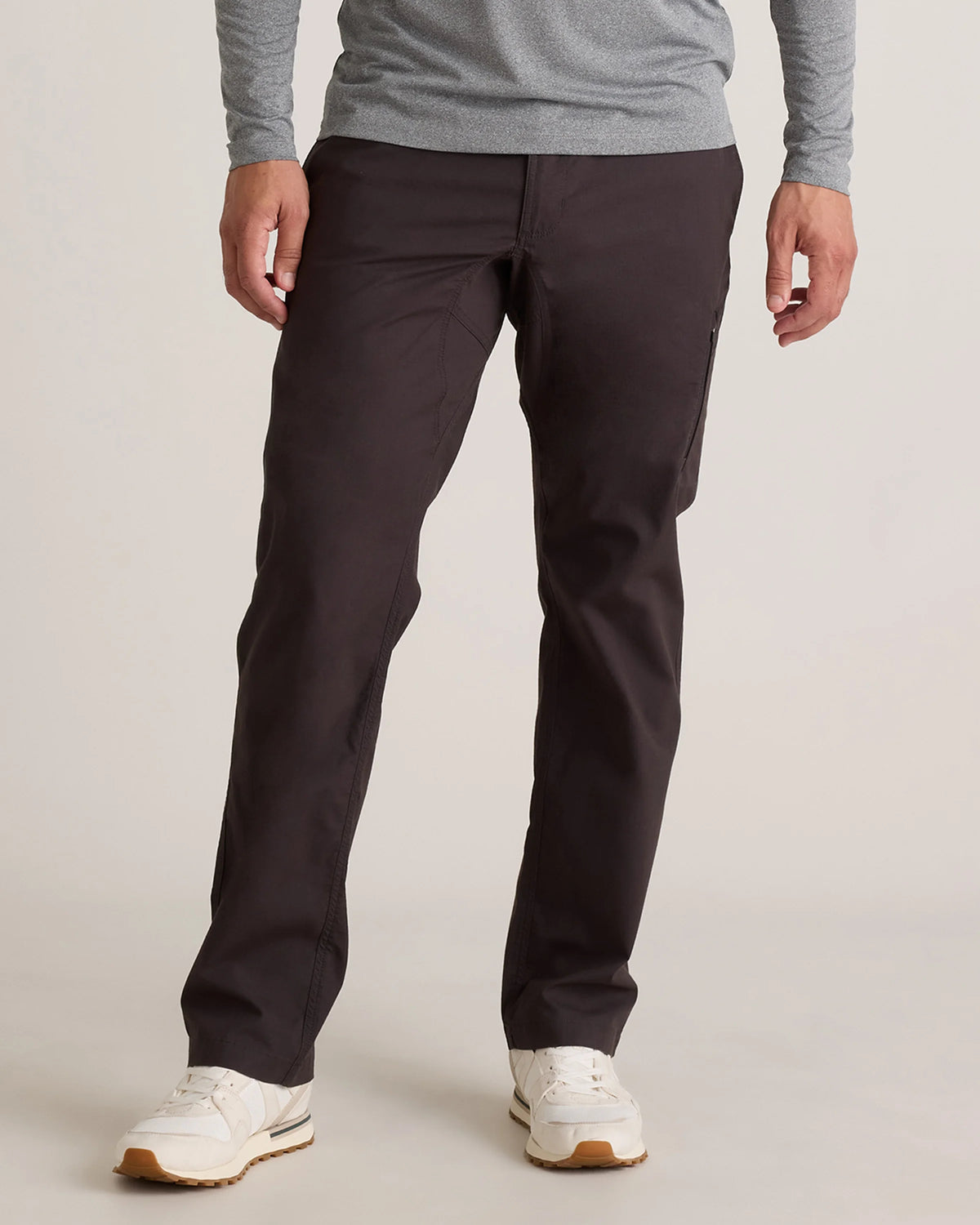 Organic Stretch Ripstop Straight Pants - S / Steel Main image