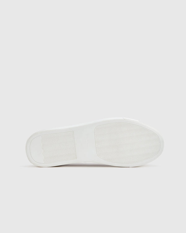 100% Handwoven Leather Slip On Sneaker - 5 / Almond