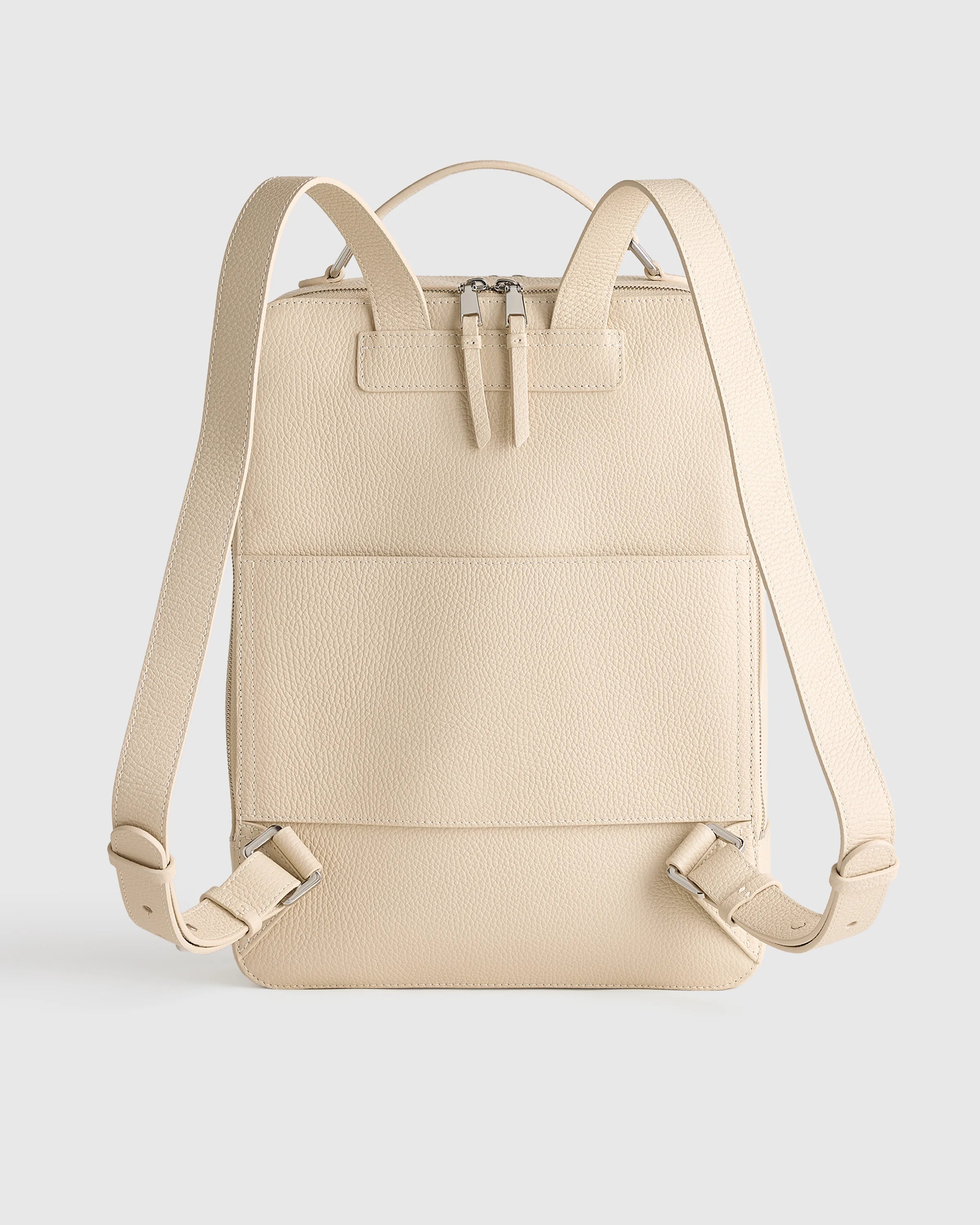 Marlow Laptop Backpack - One Size / Soft Ivory Secondary image
