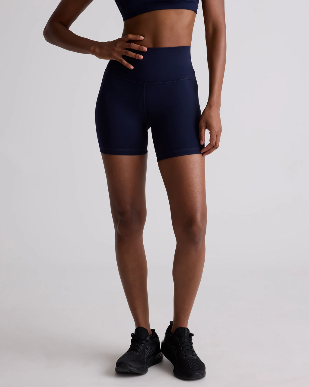 Power-Up High-Rise Training Shorts - XS / Azul Blue