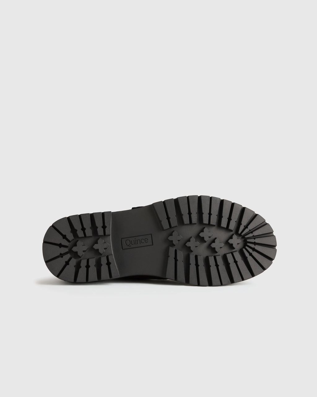 Italian Leather Lug Sole Mary Jane - 5 / Black