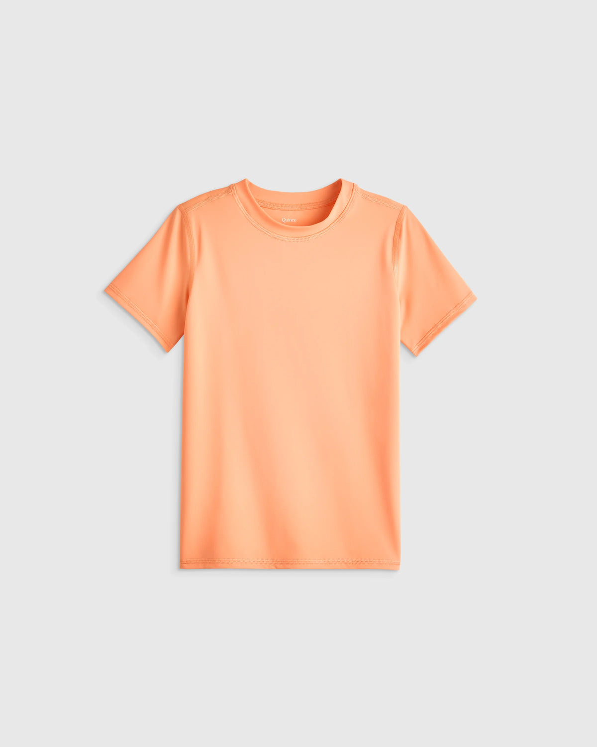 Short Sleeve Rash Guard Top - 6 / Coral Orange Main image